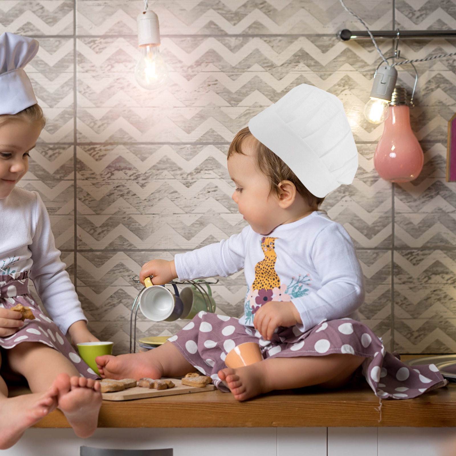 Kitchen And Baking - 15 pièces, chapeaux de chef jetables