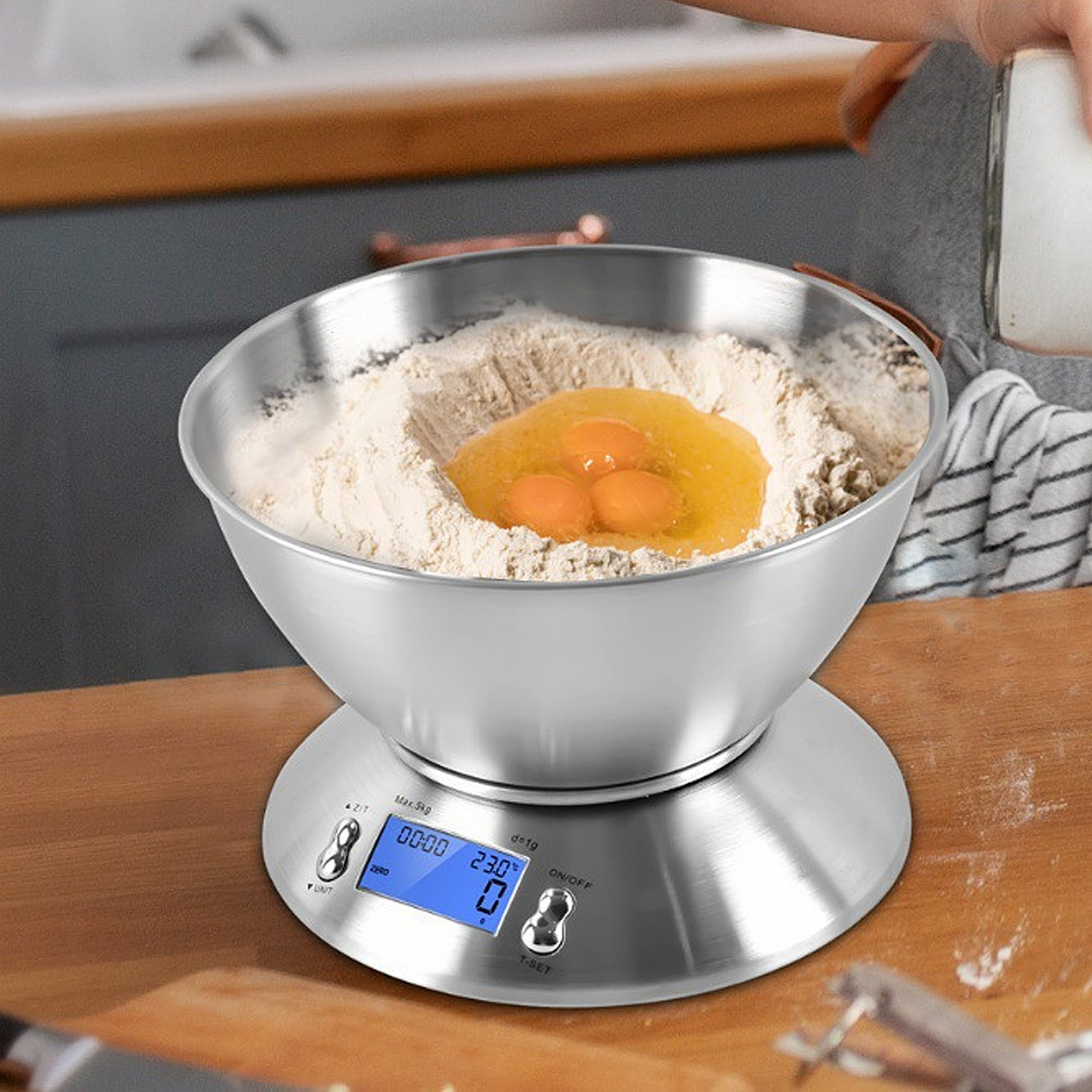 Baking (Kitchen Ingredient) - 1 ensemble de balance électronique numérique