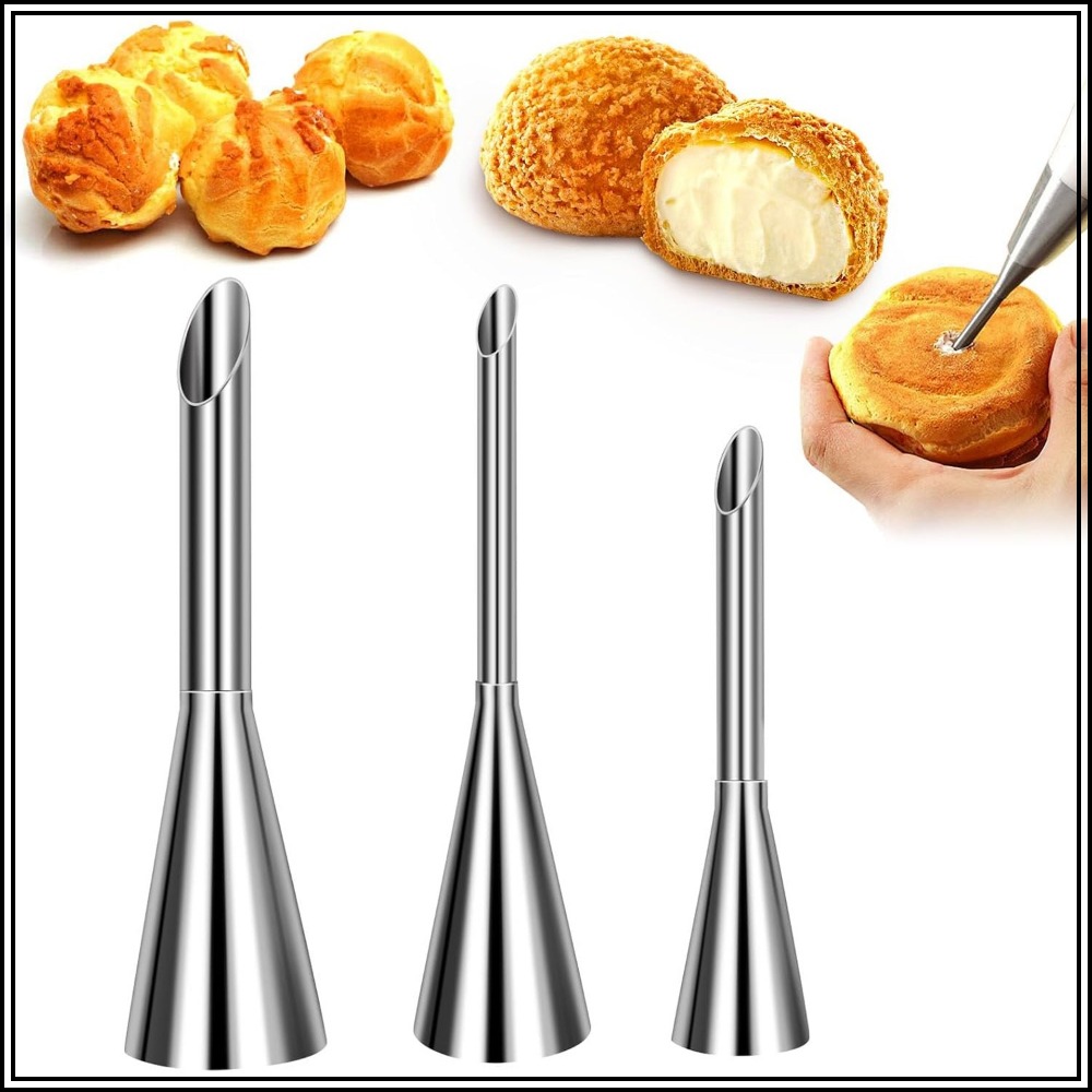Decorating Tip Set - Ensemble de douilles à pâtisserie longues