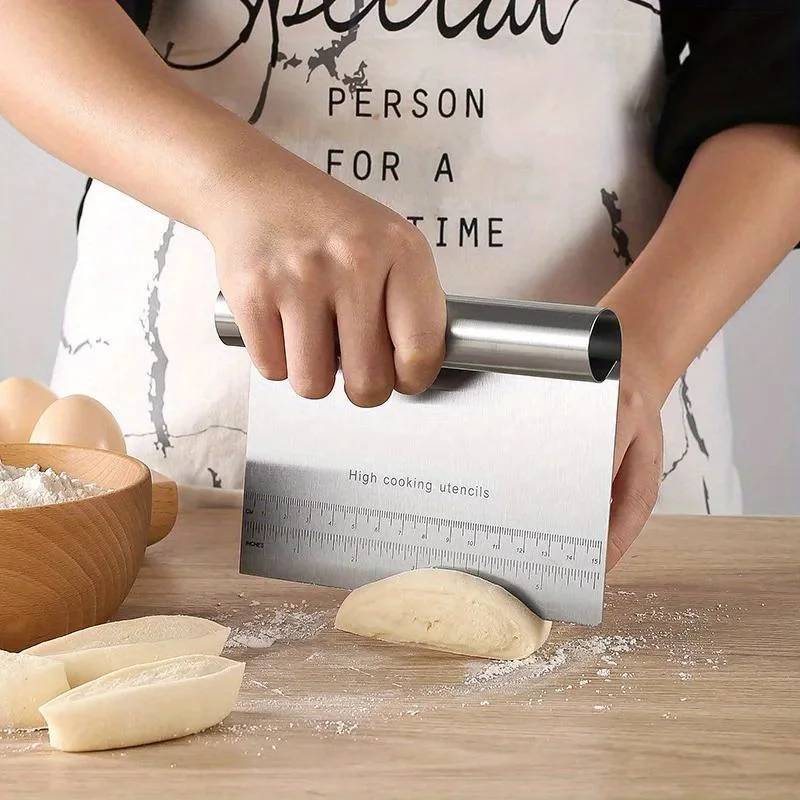 Bench Scraper Dough - Hachoir à pâte en acier inoxydable