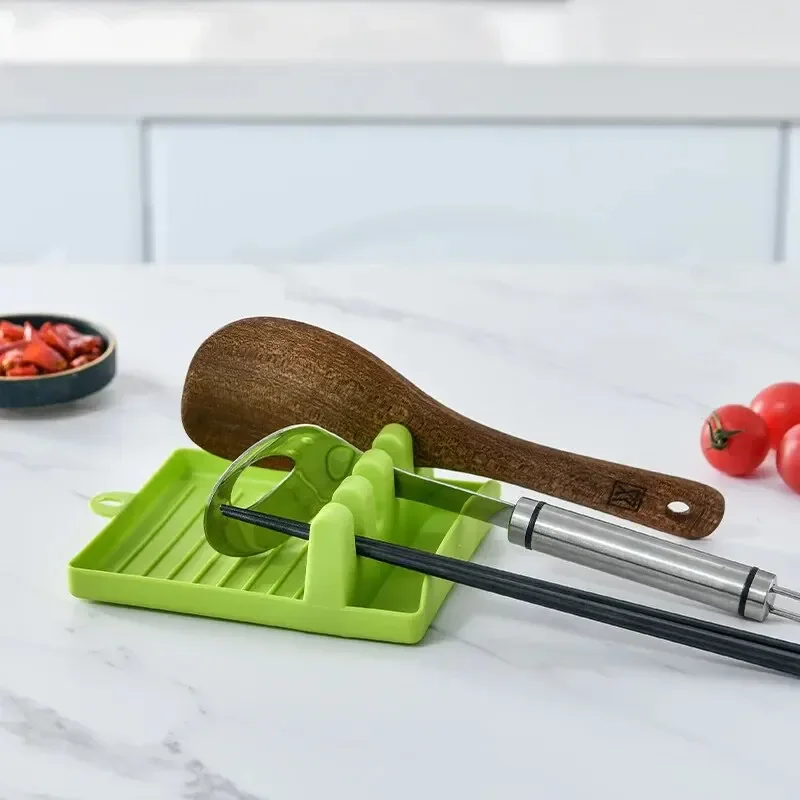 Offset Spatula Set - Porte-spatule en plastique, support de rangement