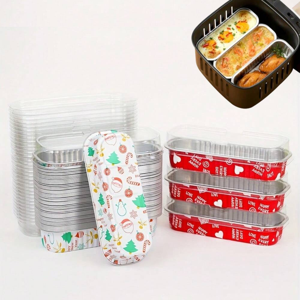 Kitchen Baking Dishes - Moule à muffins rectangulaire jetable, pot