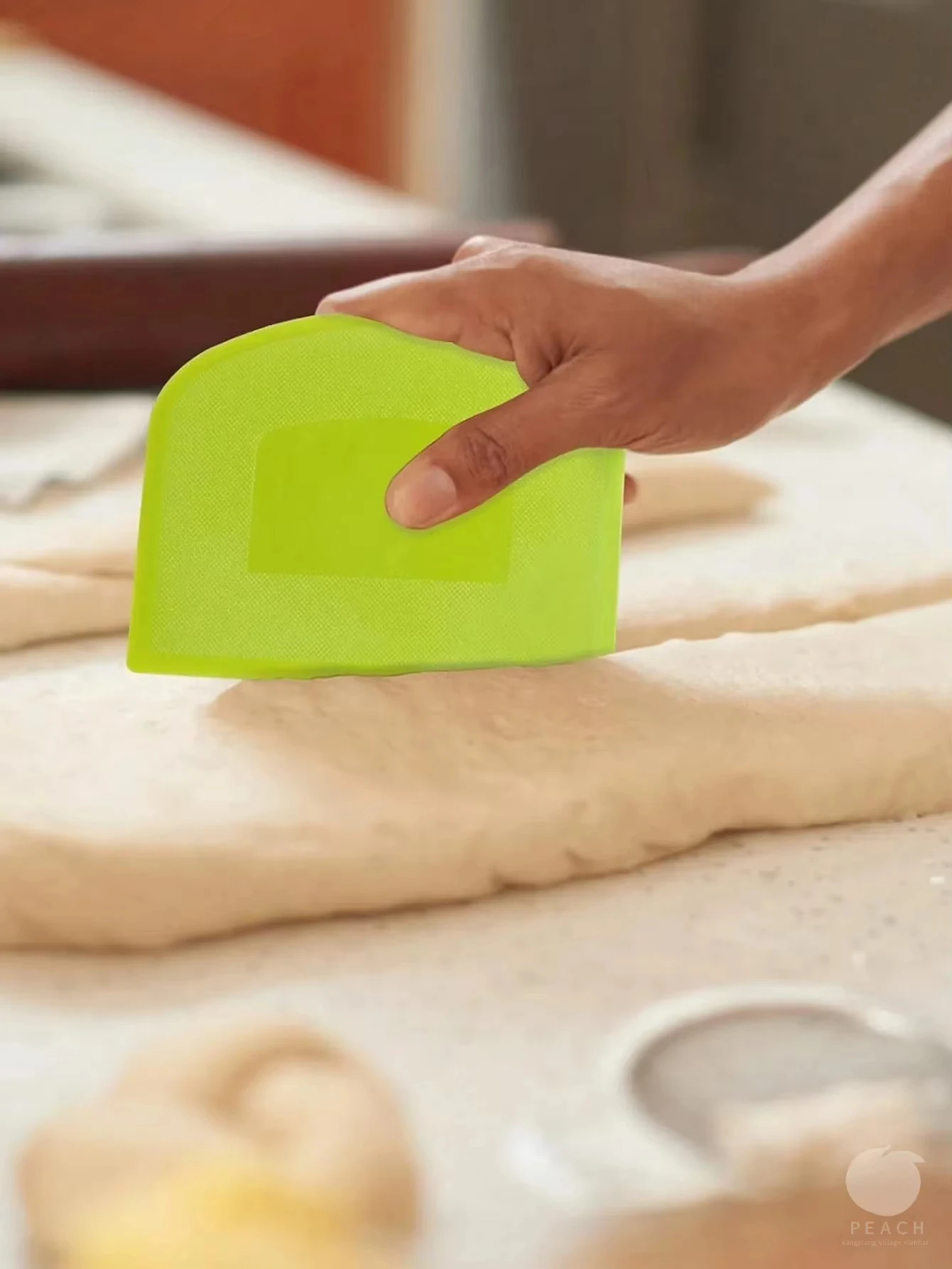 Bench Scraper Dough - Coupe-pâte en plastique de qualité alimentaire,