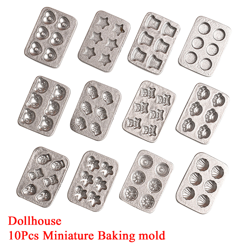 Kitchen Baking Cake - 10 pièces maison de poupée Miniature