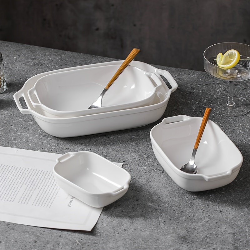 Kitchen Baking Dishes - Plat de cuisson rectangulaire en céramique
