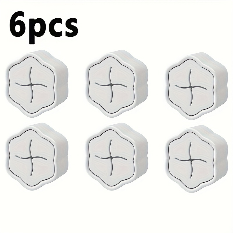 Kitchen Baking Organization - Lot de 6 supports muraux autocollants