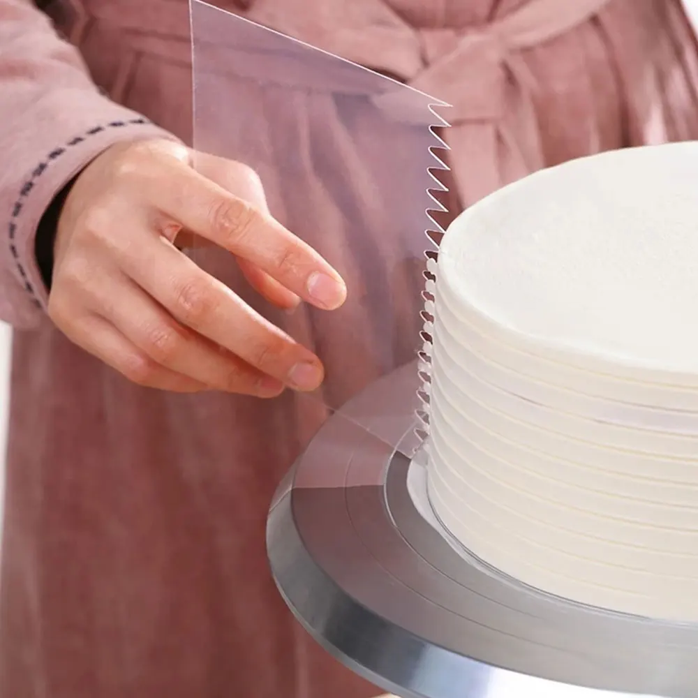 Fondant Smoother Set - Spatule à bord lisse pour gâteau