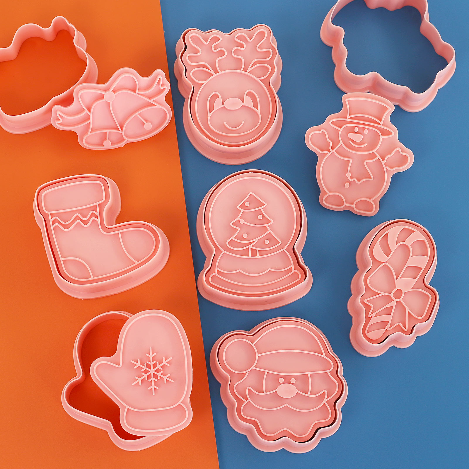 Emporte-pièces de noël, 8 pièc - Kitchen Baking Cookies avis et prix
