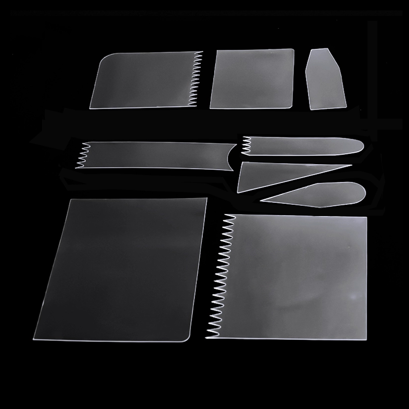 Lot de 9 spatules à gâteau, li - Fondant Smoother Set avis et prix