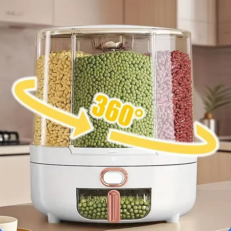 6 compartiments 360 °   Récipi - Kitchen Job avis et prix