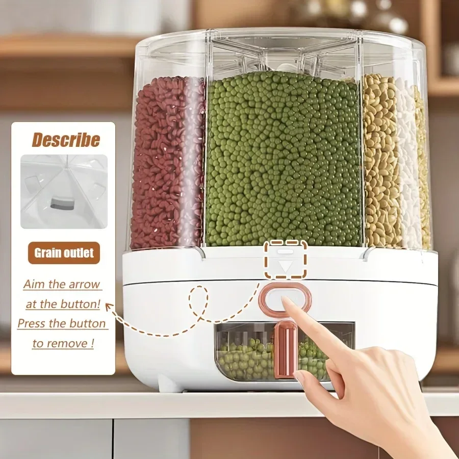 6 compartiments 360 °   Récipi - Kitchen Job avis et prix