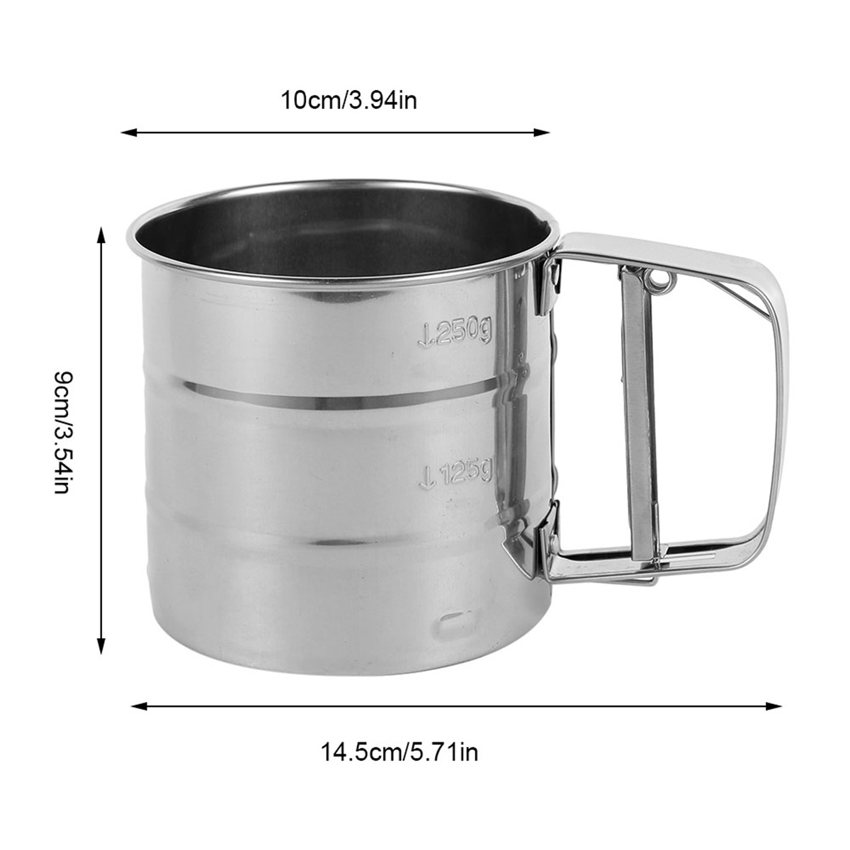 Tamis à Farine en Acier Inoxyd - Baking Powder Kitchen avis et prix