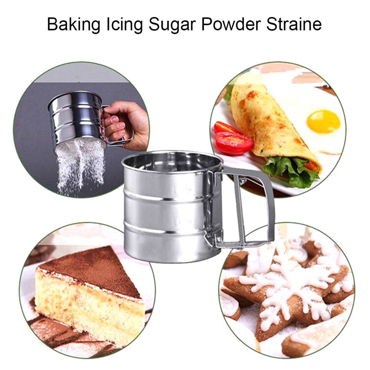 Tamis à Farine en Acier Inoxyd - Baking Powder Kitchen avis et prix