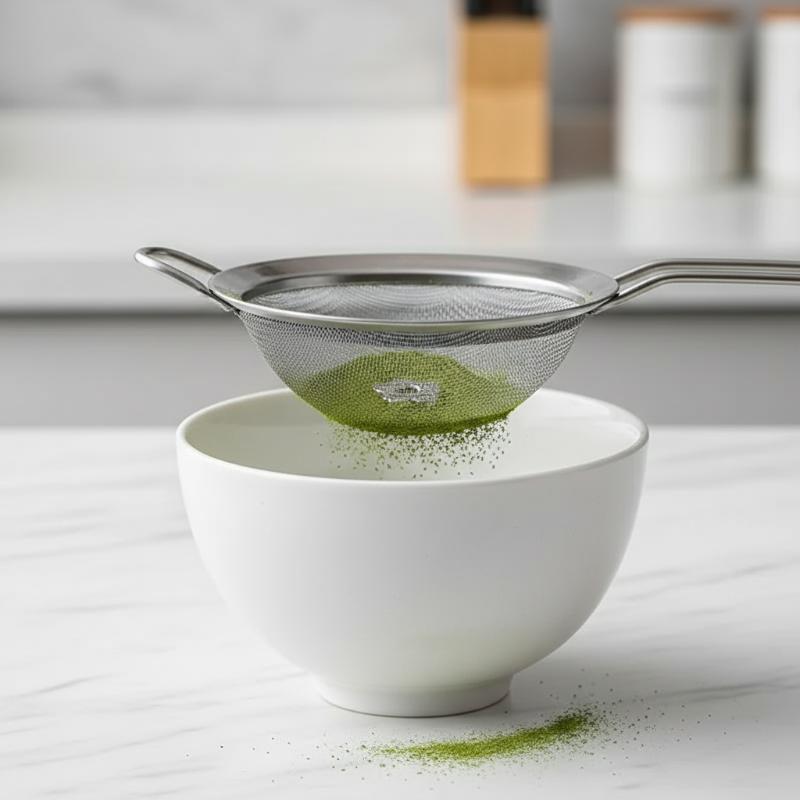 Tamis à matcha en acier inoxyd - Baking Powder Kitchen avis et prix