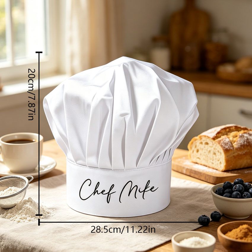 Casquettes de chef personnalis - Kitchen And Baking avis et prix