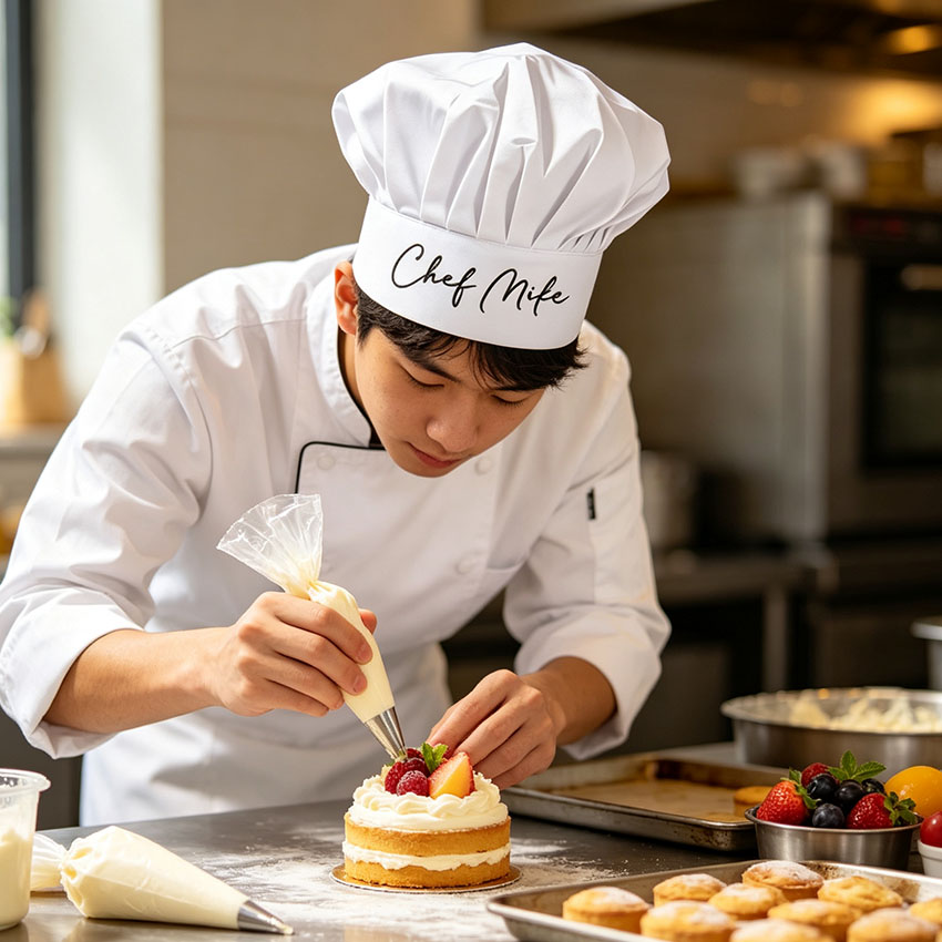 Casquettes de chef personnalis - Kitchen And Baking avis et prix