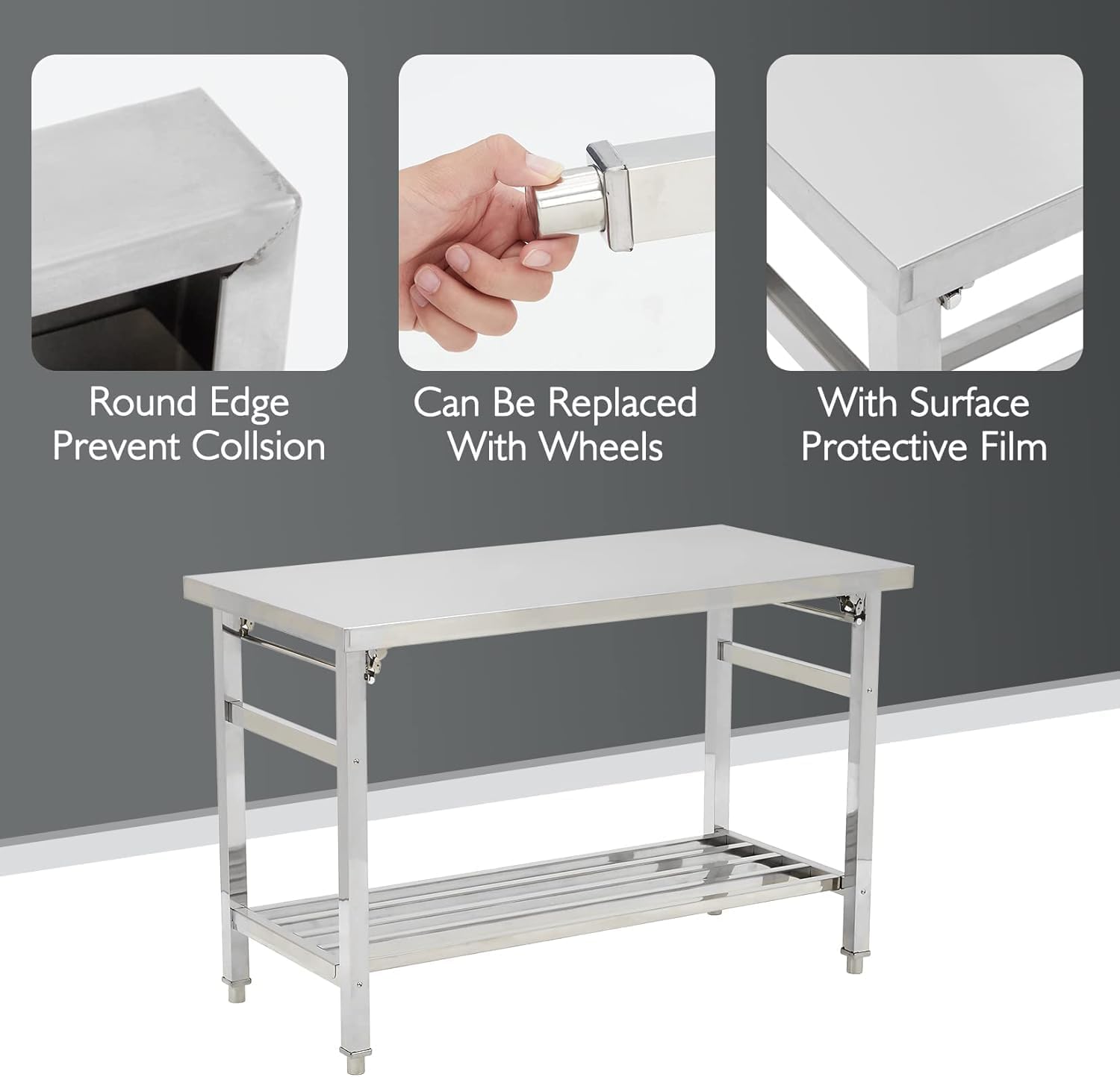 Table de préparation pliable e - Kitchen Job avis et prix