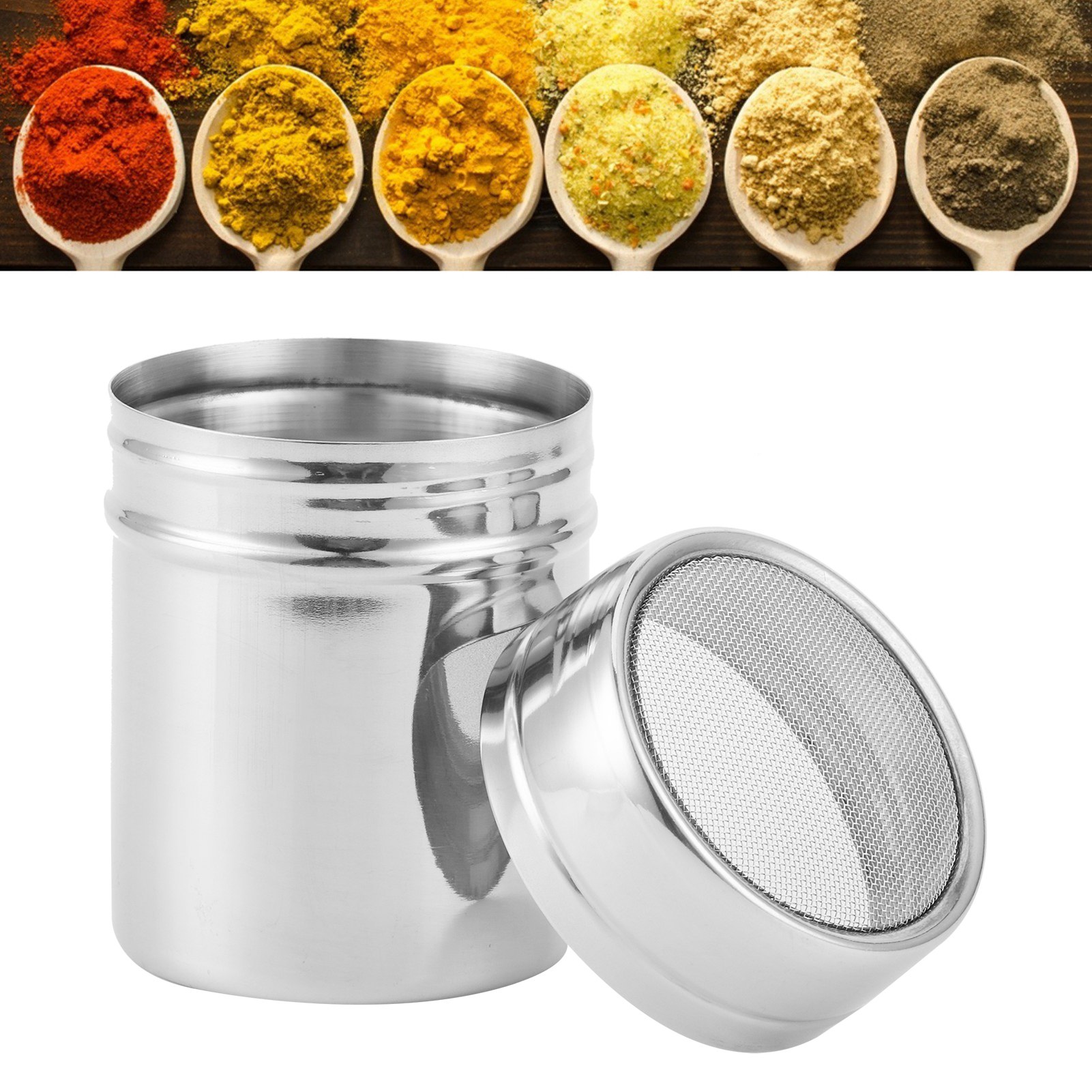Sifter à poudre en acier inoxy - Baking Powder Kitchen avis et prix