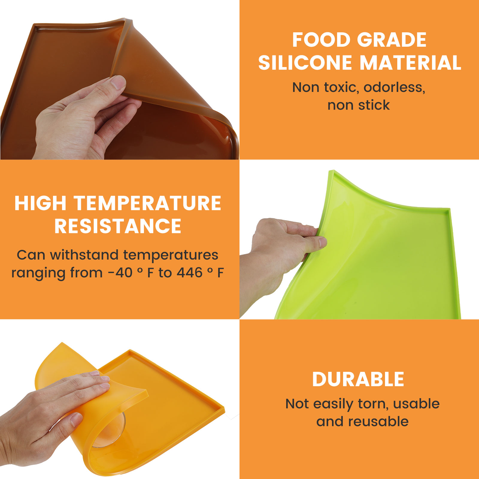 Feuilles de Débond en Silicone - Kitchen Baking Dishes avis et prix