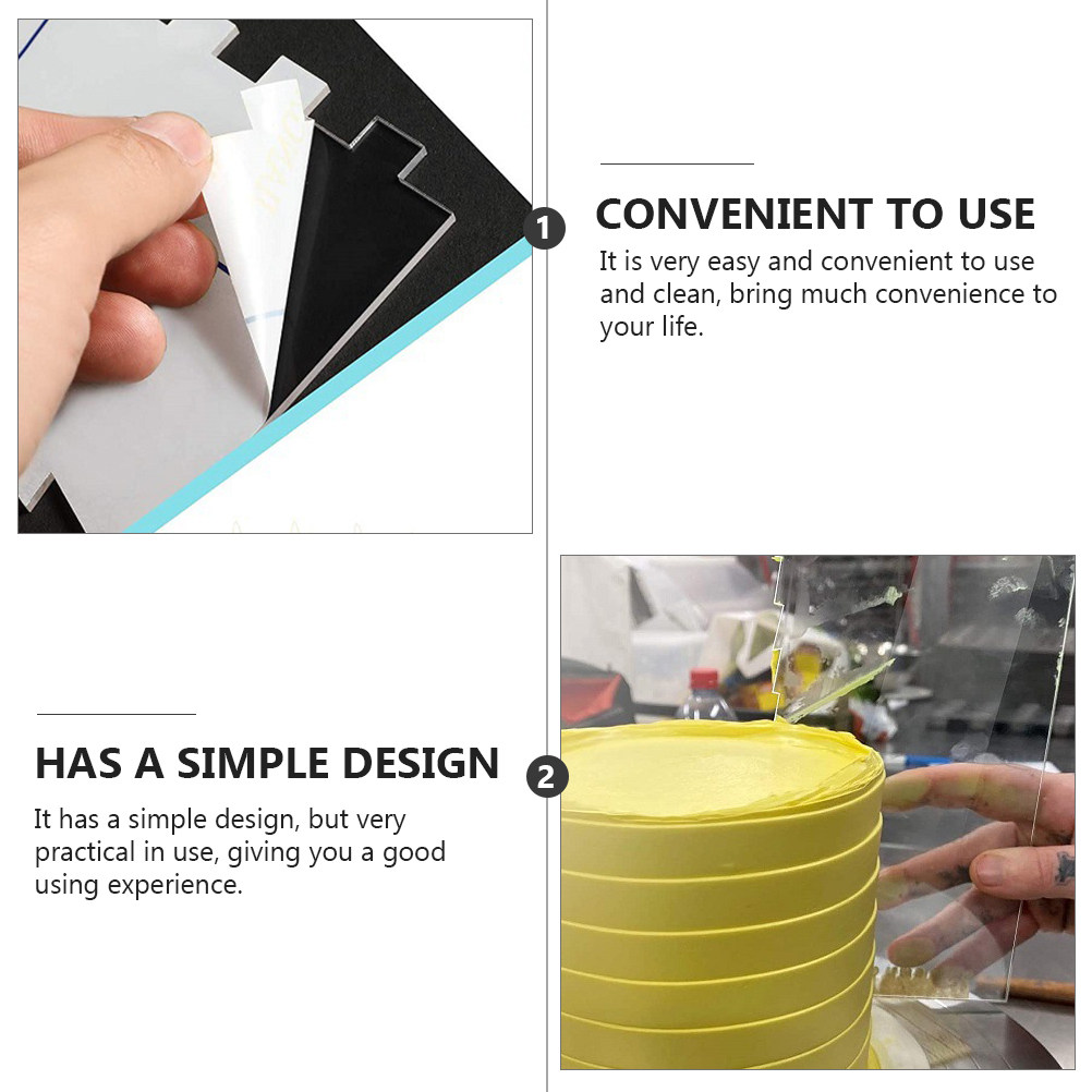 Kit de 6 grattoirs à gâteau, e - Kitchen Baking Cake avis et prix