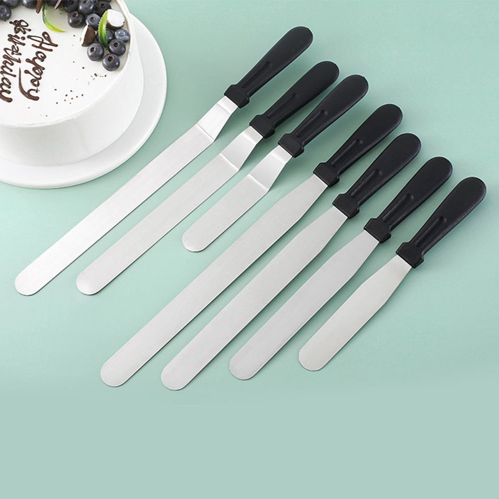 Grattoir à gâteau en acier ino - Offset Spatula Set avis et prix