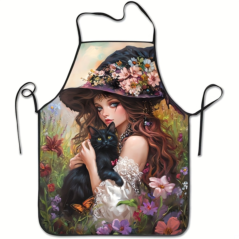 Tablier imprimé sur le thème d - Kitchen Witch Baking avis et prix