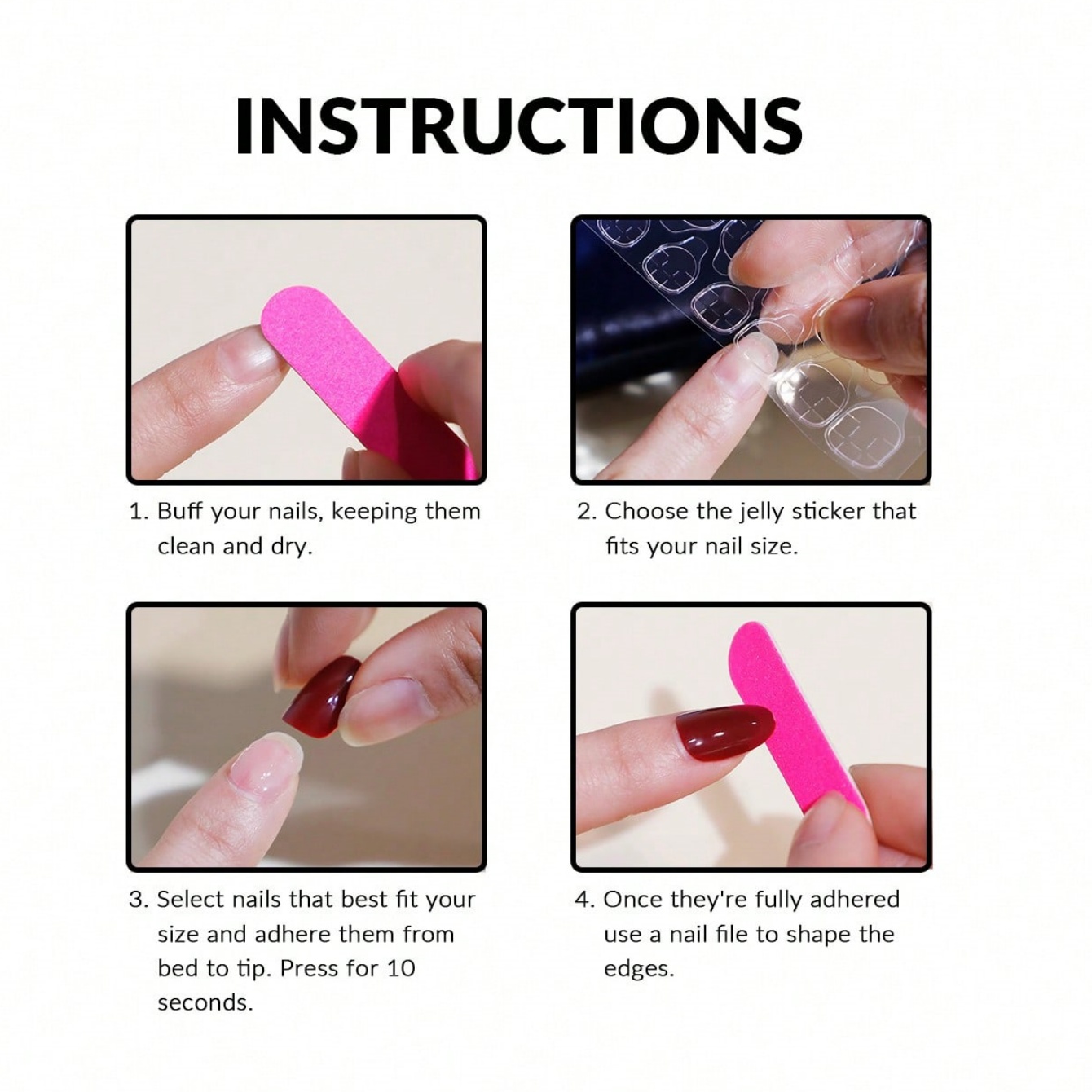 10 pièces d'ongles artificiels - Decorating Tip Set avis et prix