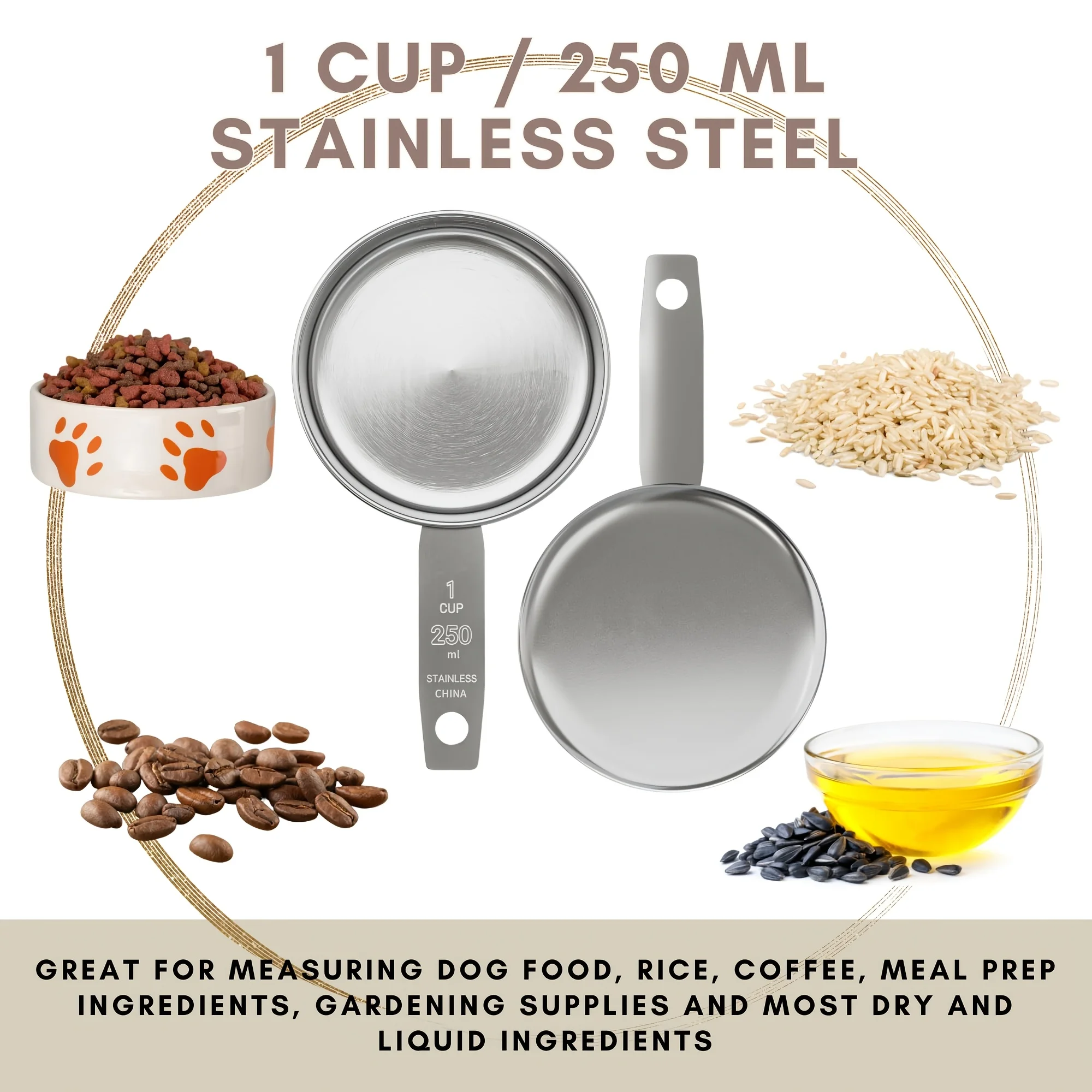Lot de 5 ou 2 tasses à mesurer - Baking (Kitchen Ingredient) avis et prix